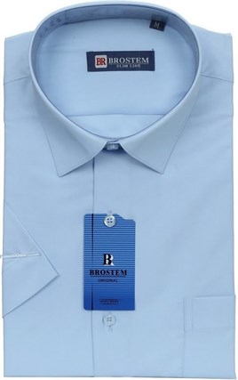 Рубашка короткий рукав BROSTEM 4706А полуприталенная - фото 11832