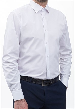 Рубашка белая приталенная VESTER 70714-01-22 - фото 11900