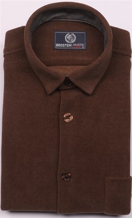 Вельветовая мужская рубашка 3LBM2-3 - фото 12240