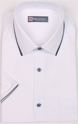Полуприталенная рубашка с модалом 1SBM107-1s* - фото 12376