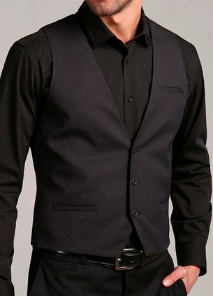 Жилет серый Slim Fit 27-8033/145 4917 - фото 14885