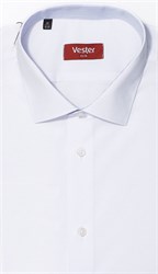 Приталенная рубашка с коротким рукавом VESTER 86014-17