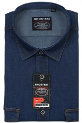 Мужская рубашка джинсовая BROSTEM LAN-1-j-Bros
