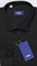 Приталенная чёрная рубашка ELITE 68412-01 - фото 11019